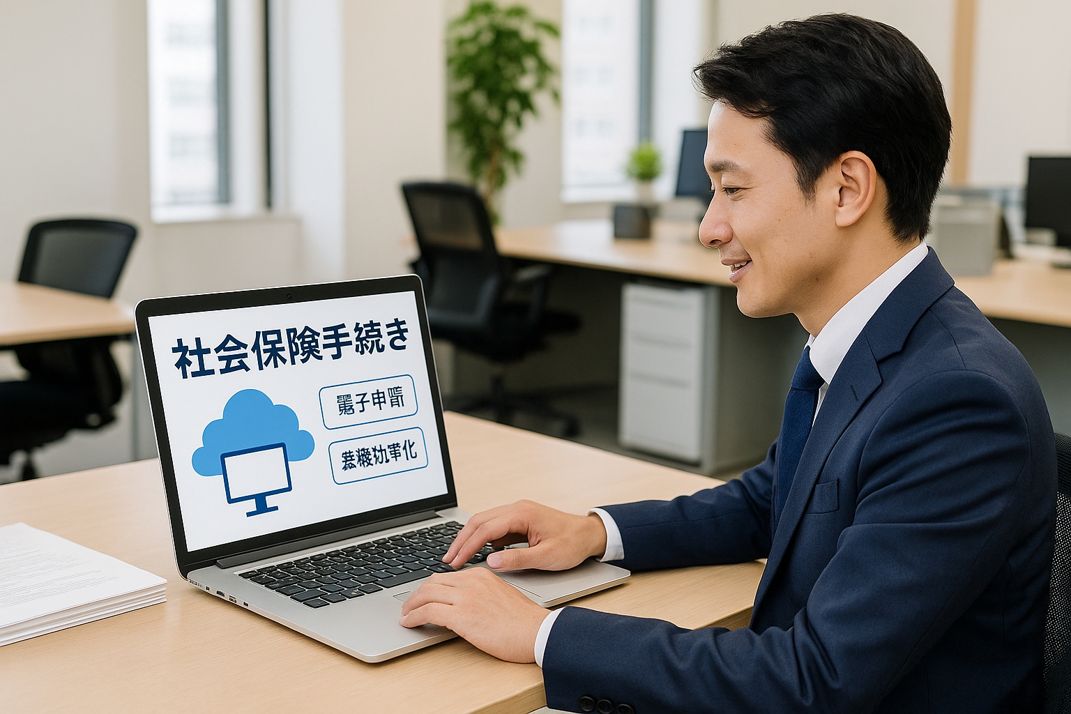 社会保険手続きの効率化