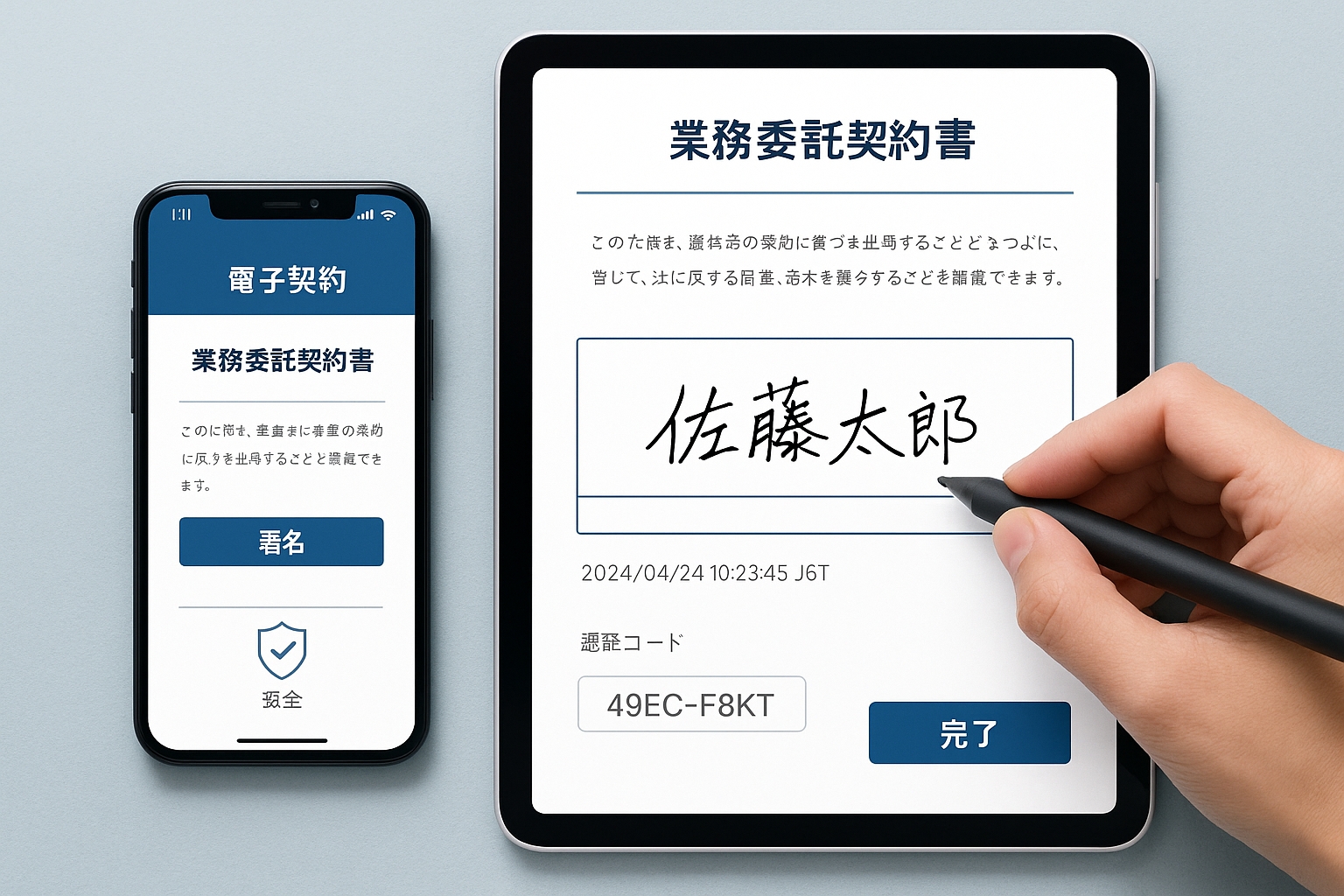 電子契約・署名ツール