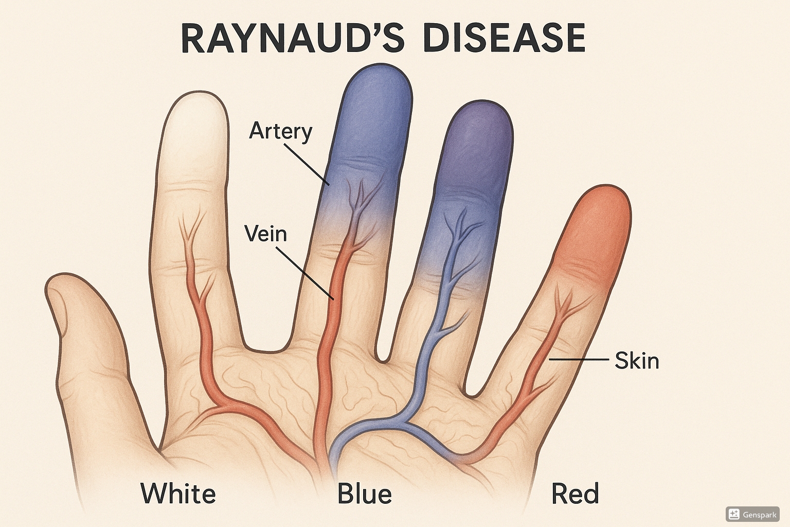 Raynaud's disease nursing care plan