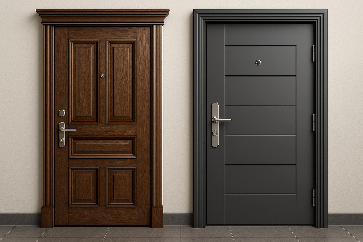 Portes d'entrée sécurisées haute performance