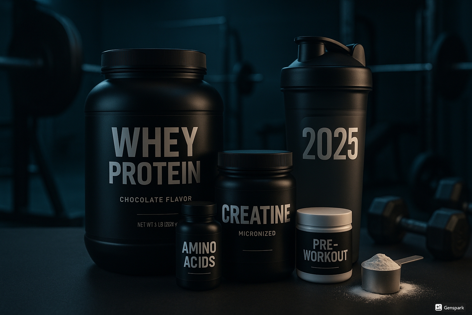 Mejores suplementos para ganar masa muscular en 2025