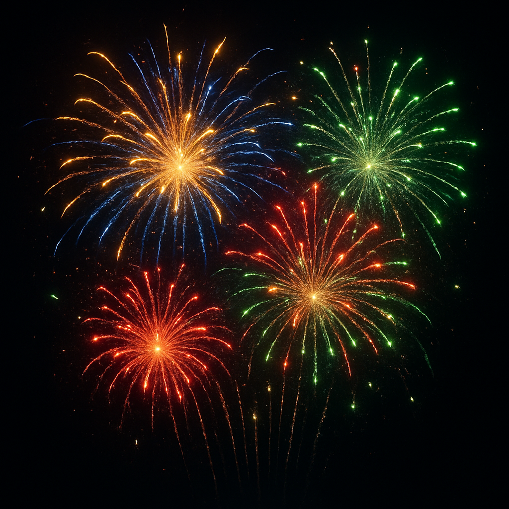 花火爆発エフェクト