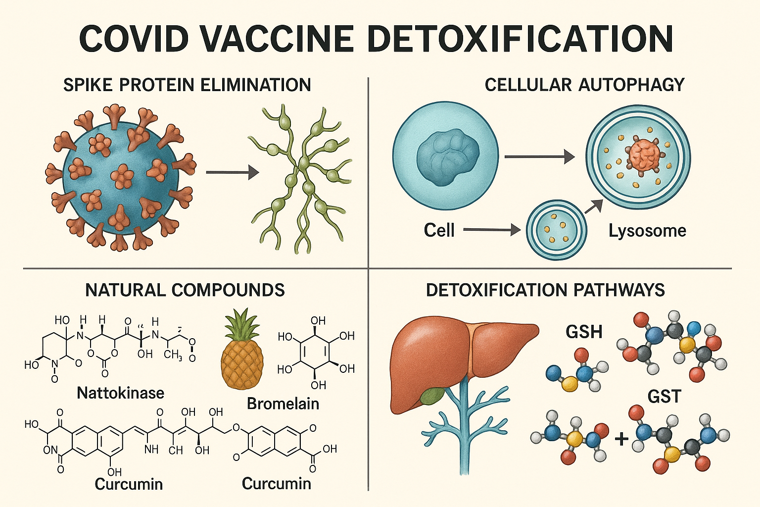 Protocoles de détoxification vaccinale