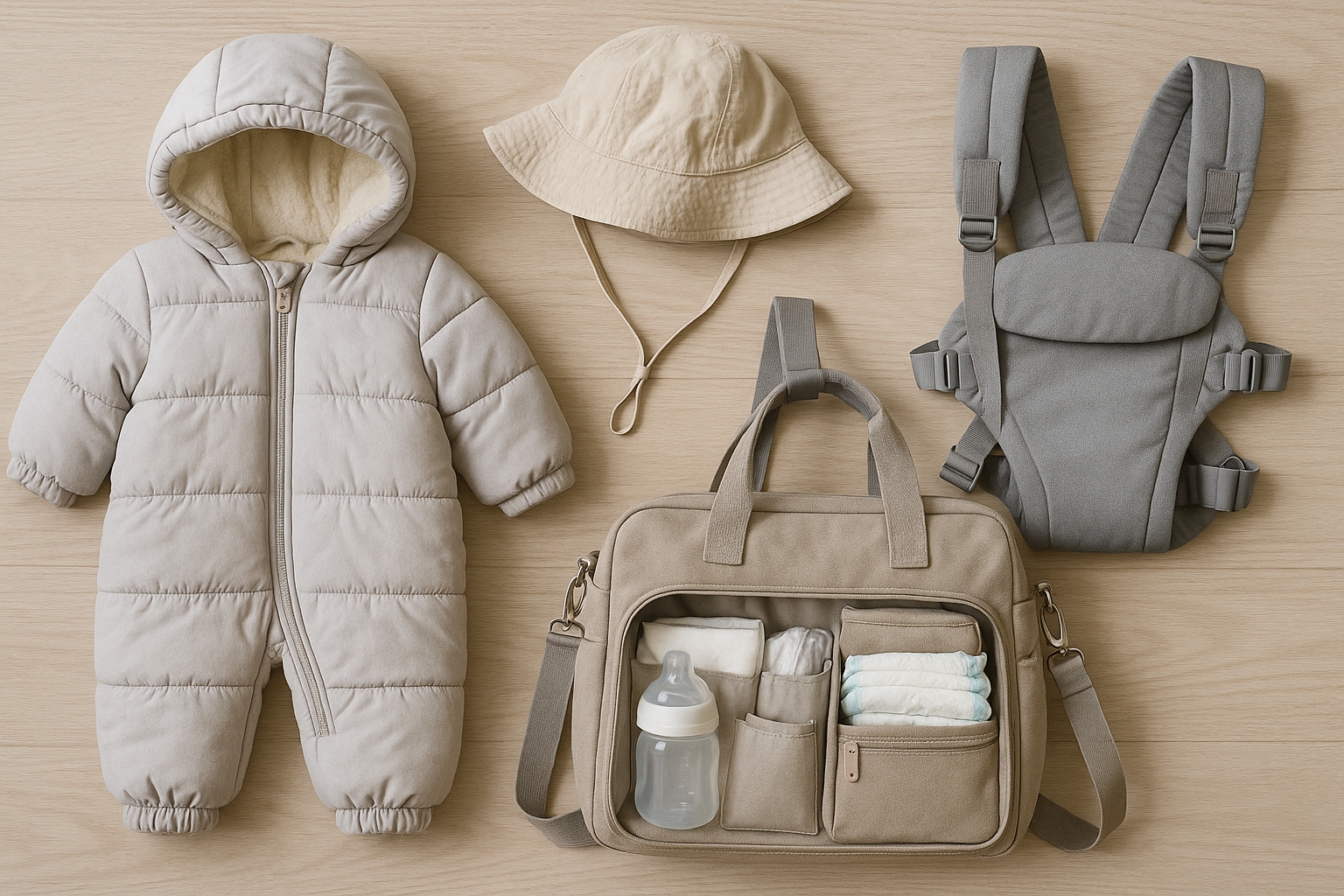 Accessoires de sortie pour bébé selon les saisons