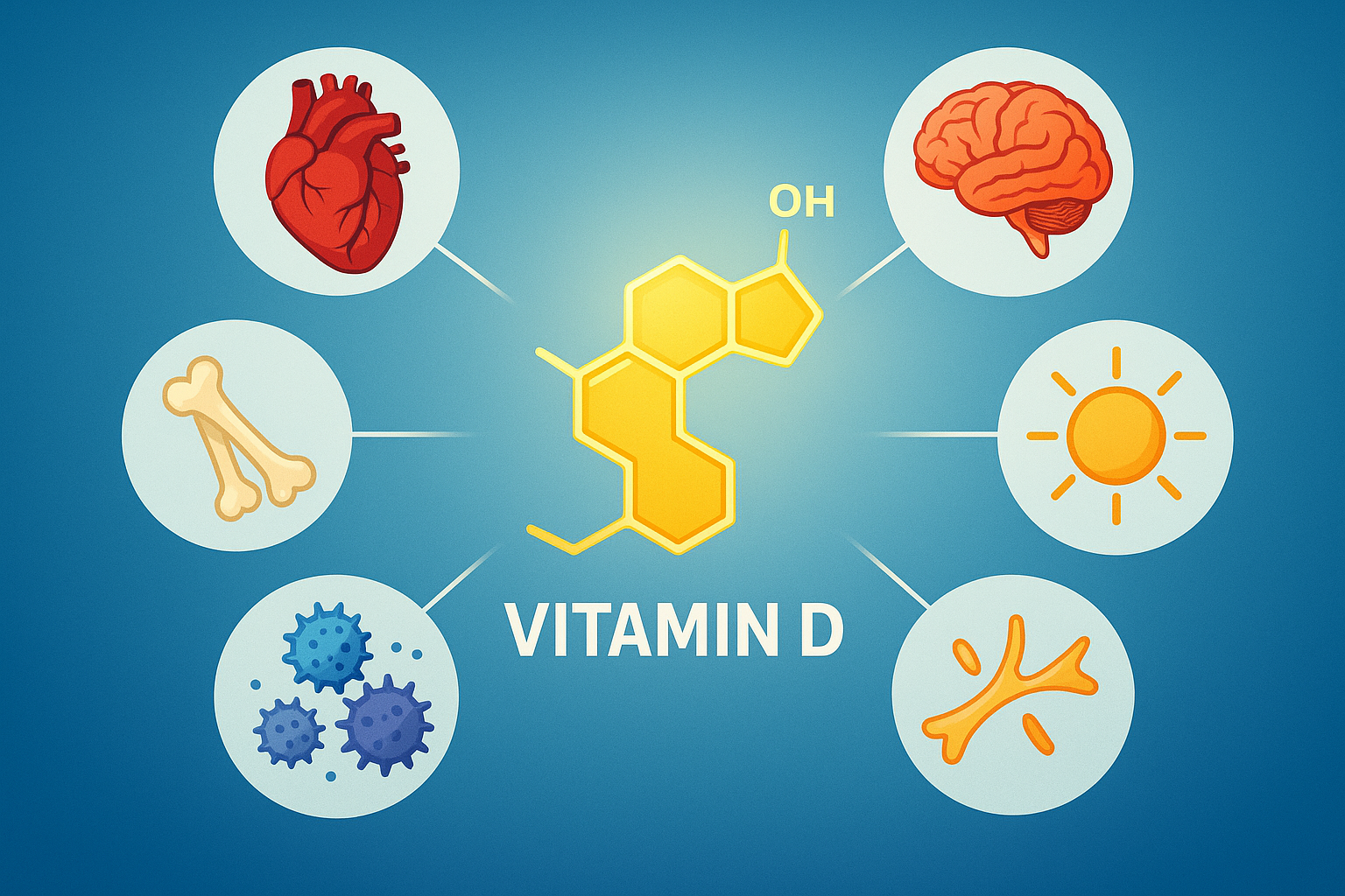 Vitamina D - Múltiples Funciones en el Cuerpo Humano