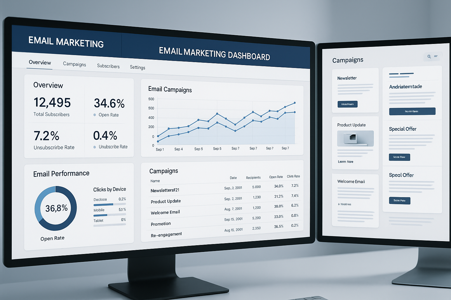 Email Marketing Dashboard