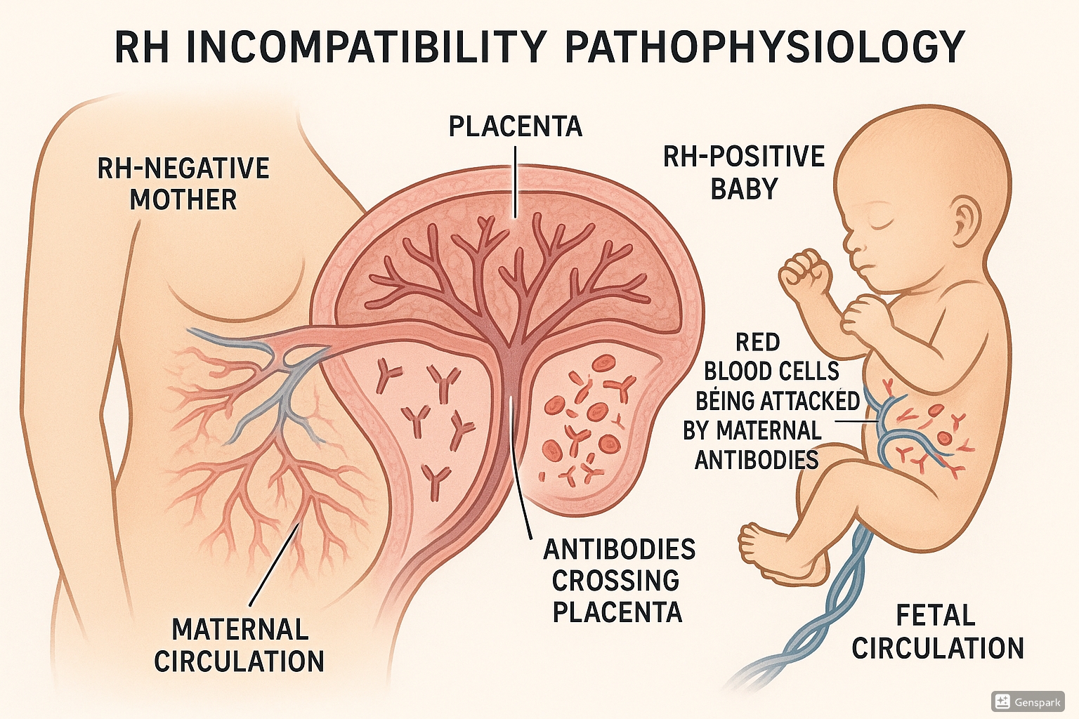Rh Incompatibility Pathophysiology