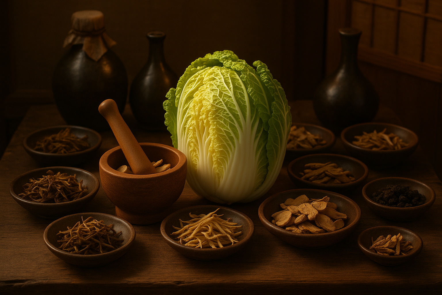 한의학적 관점의 배추