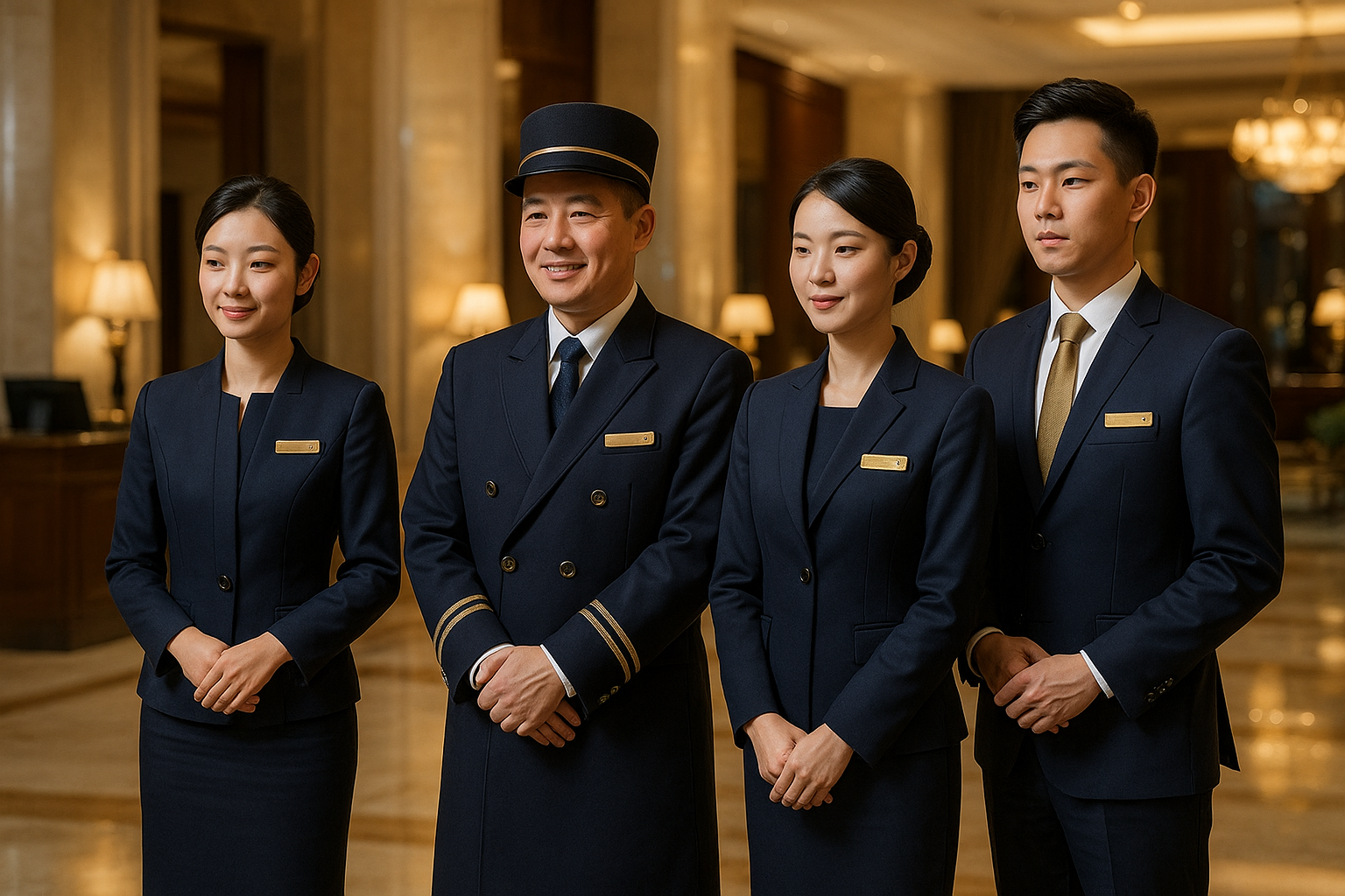 Hotel Uniform Manufacturing - Premium Hospitality Apparel Solutions