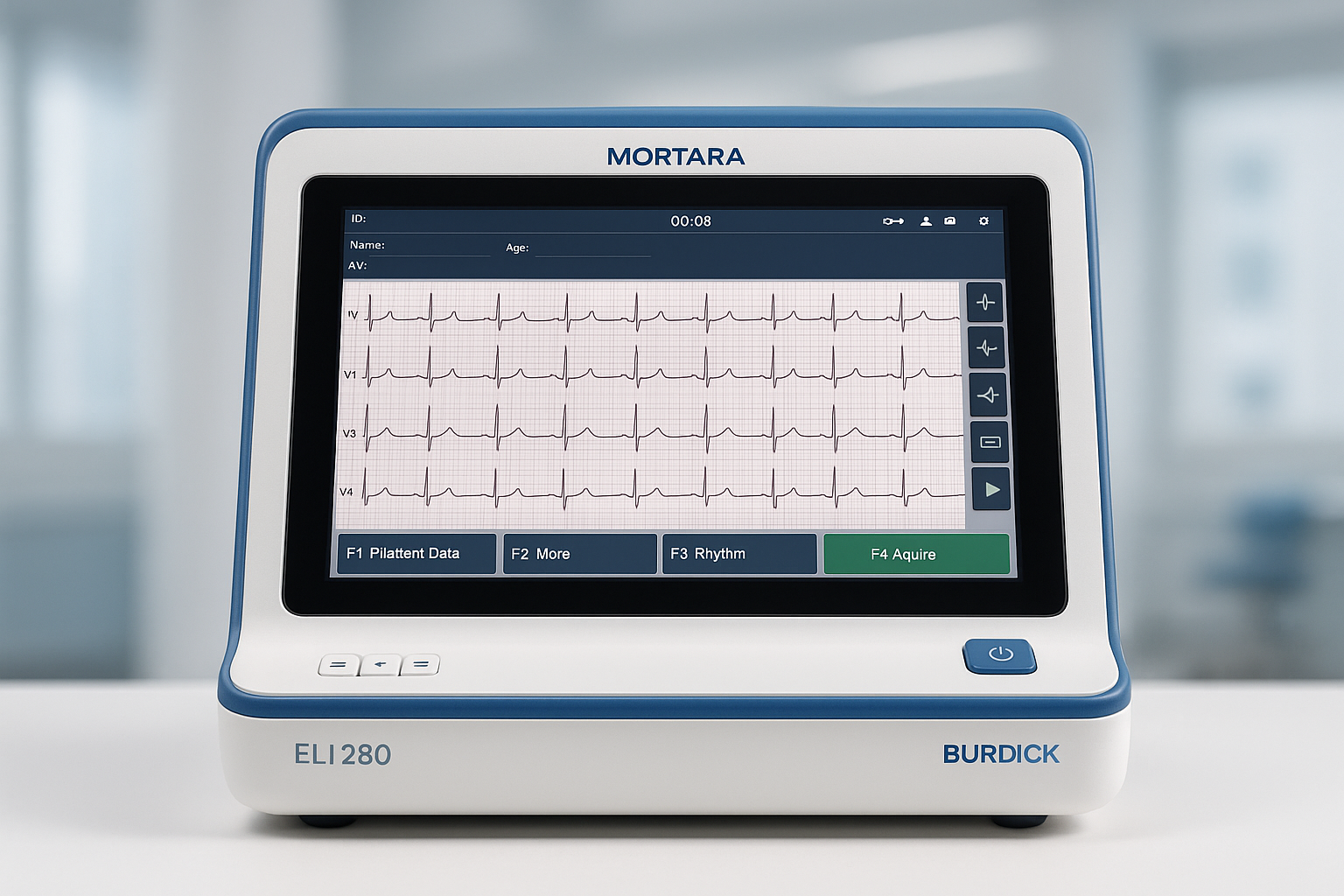 MORTARA BURDICK ELI 280 ECG SYSTEM