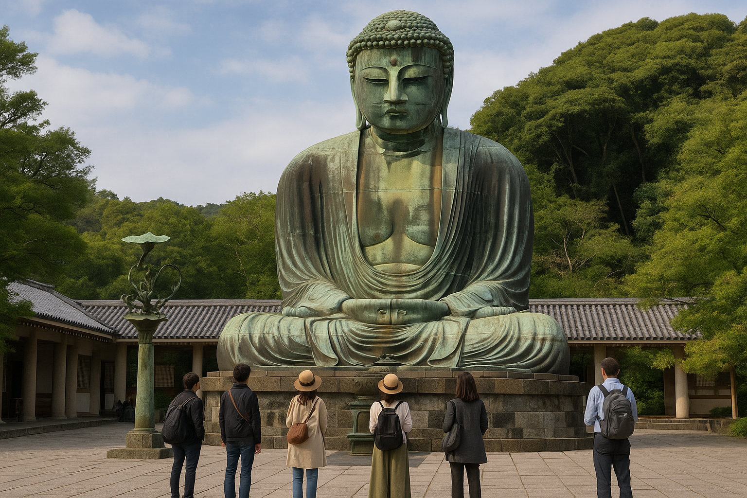 Kamakura Great Buddha statue at Kotoku-in temple