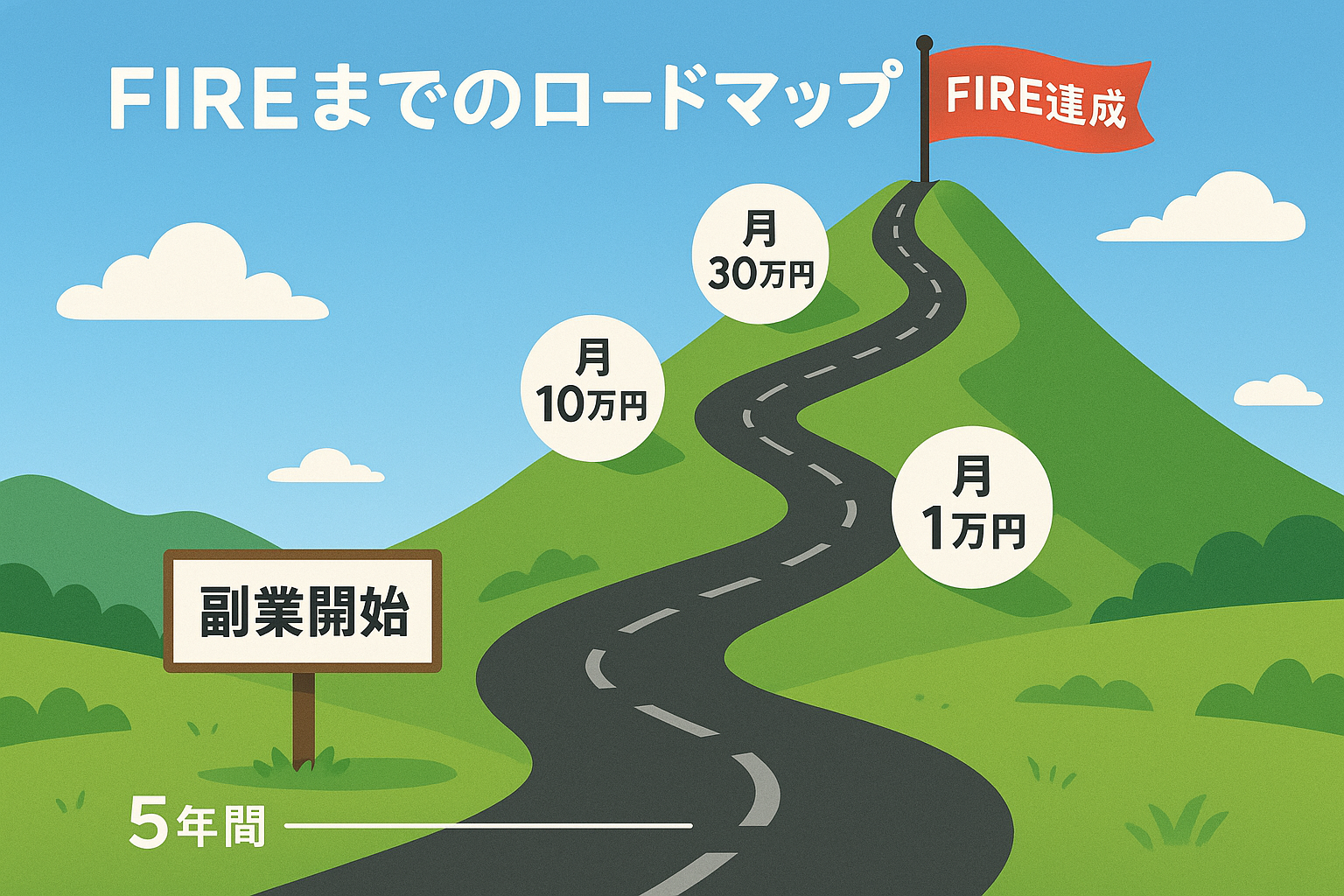 FIREまでのロードマップ