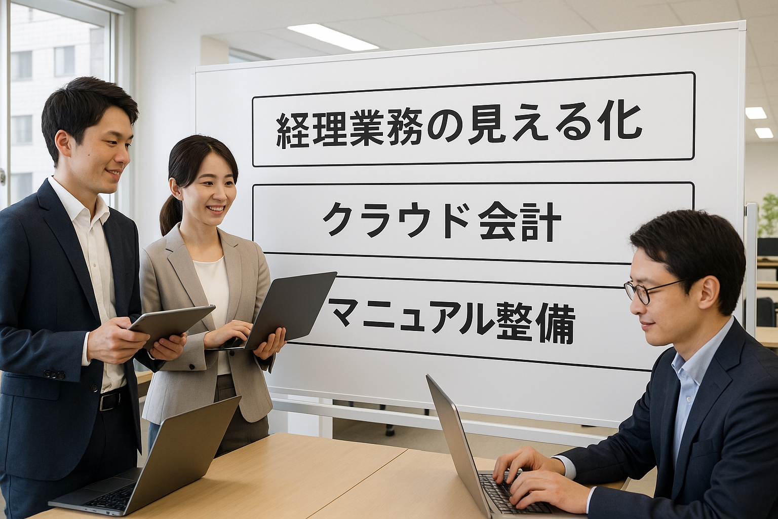 経理業務の属人化を防ぐ