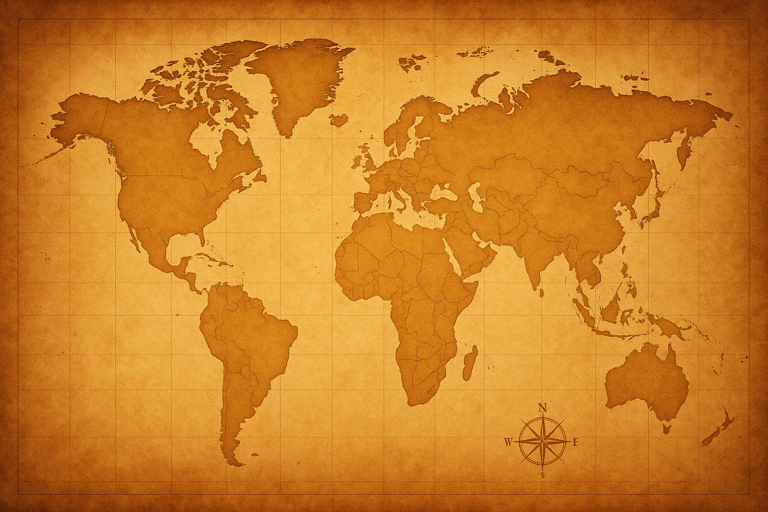 World Whisky Regions Map