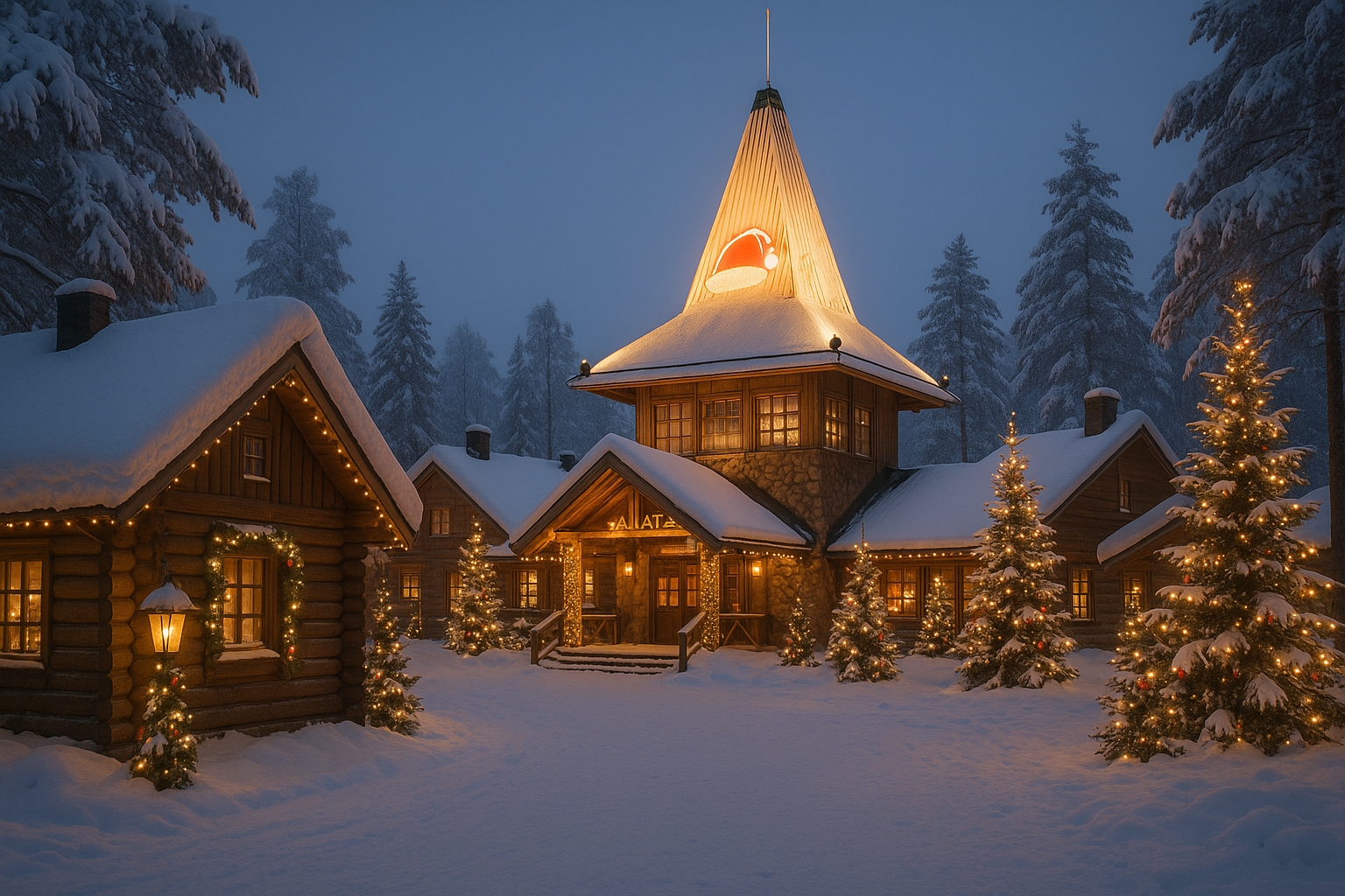 Village du Père Noël en Laponie