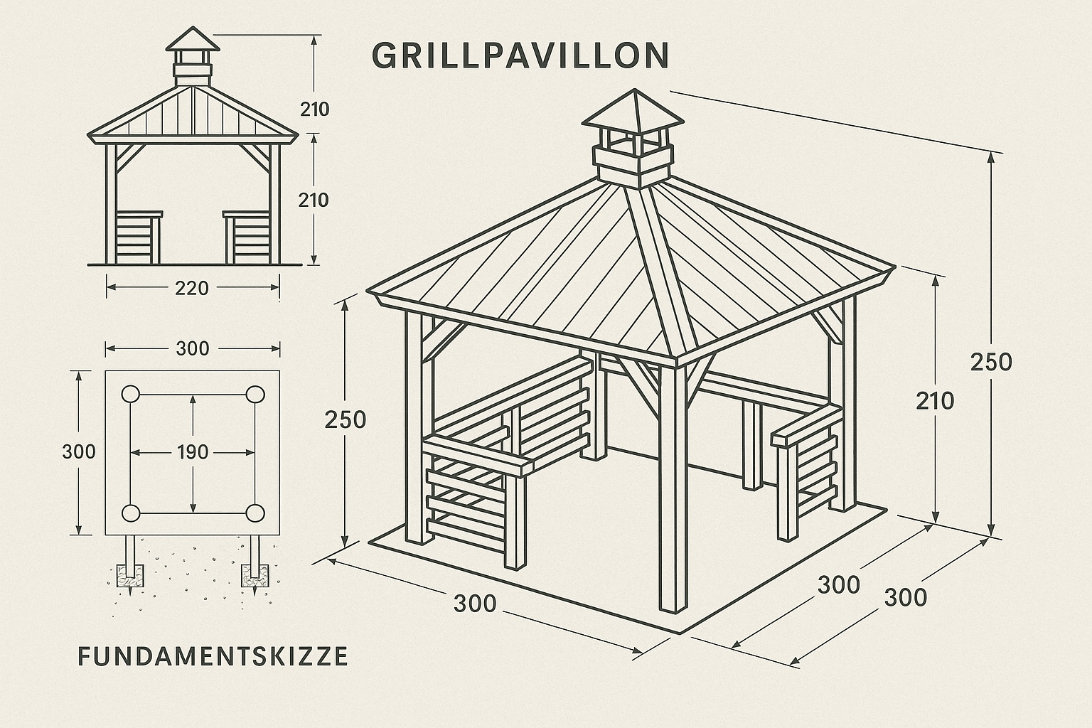 5517a7a5 898c 4b0a 85db b5ce74d697b4 - Grillpavillon aus Holz