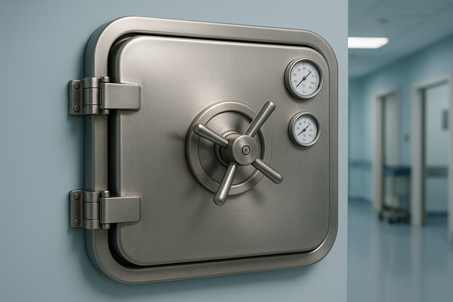 CARACTERISTIQUES TECHNIQUES DES PORTES AUTOCLAVES RECTANGULAIRES P13-105