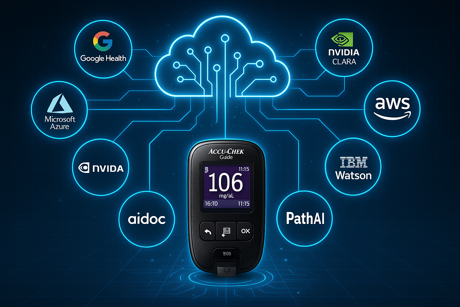 AI cloud integration network visualization