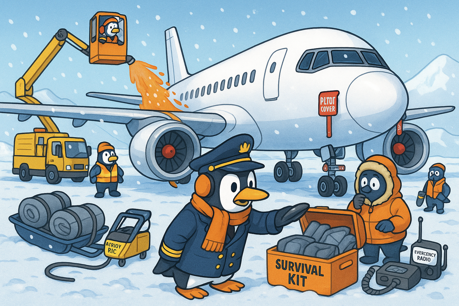 Arctic Pre-Flight Inspection Procedures