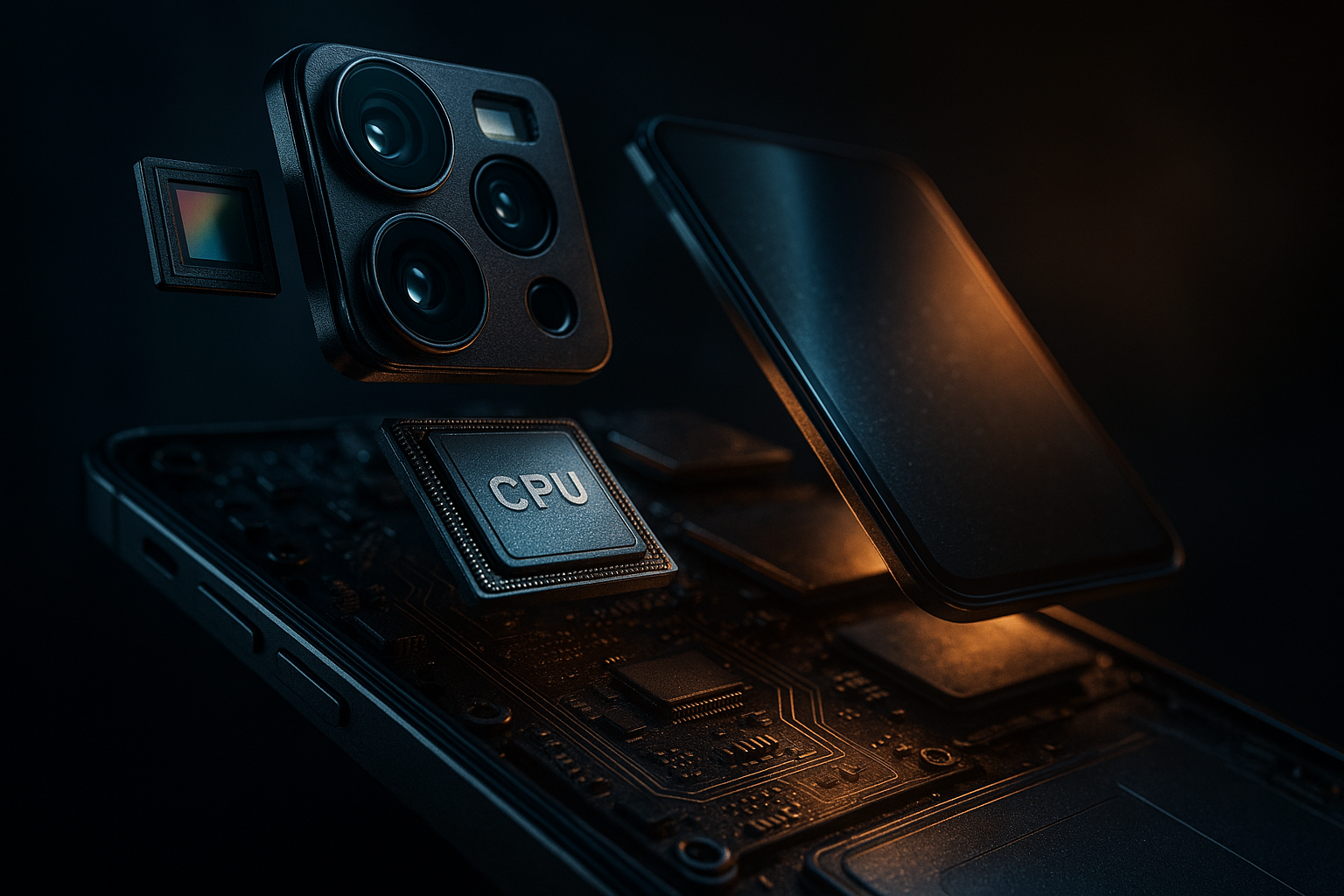Componenti tecniche avanzate smartphone per video professionali