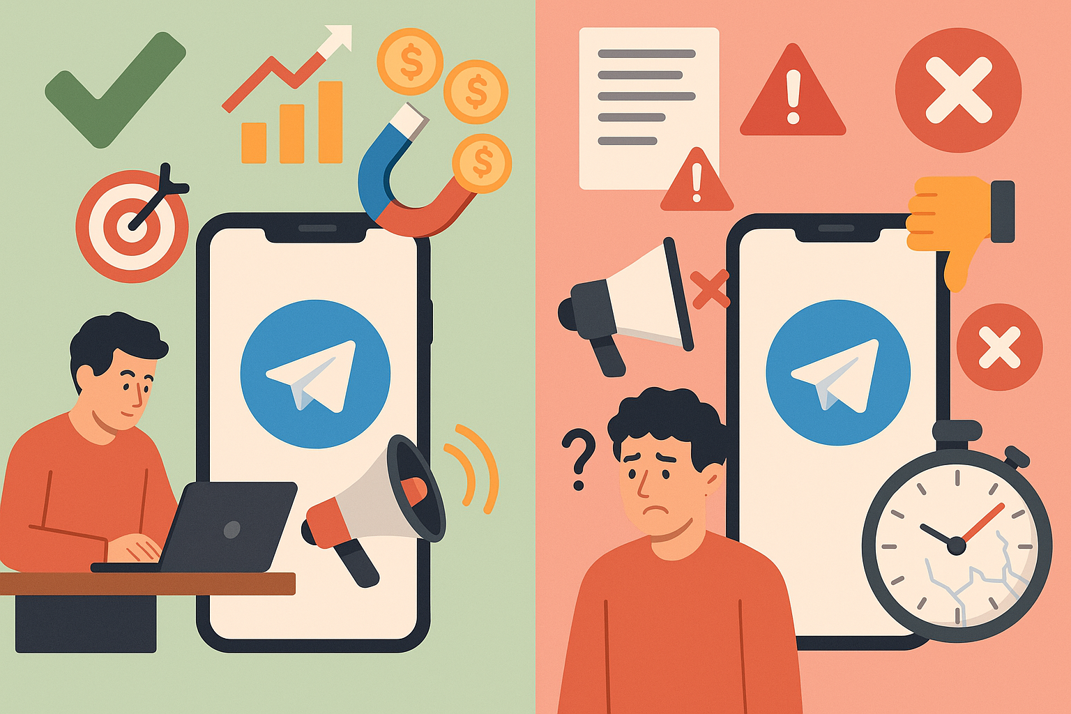 Как запустить рекламу в телеграм