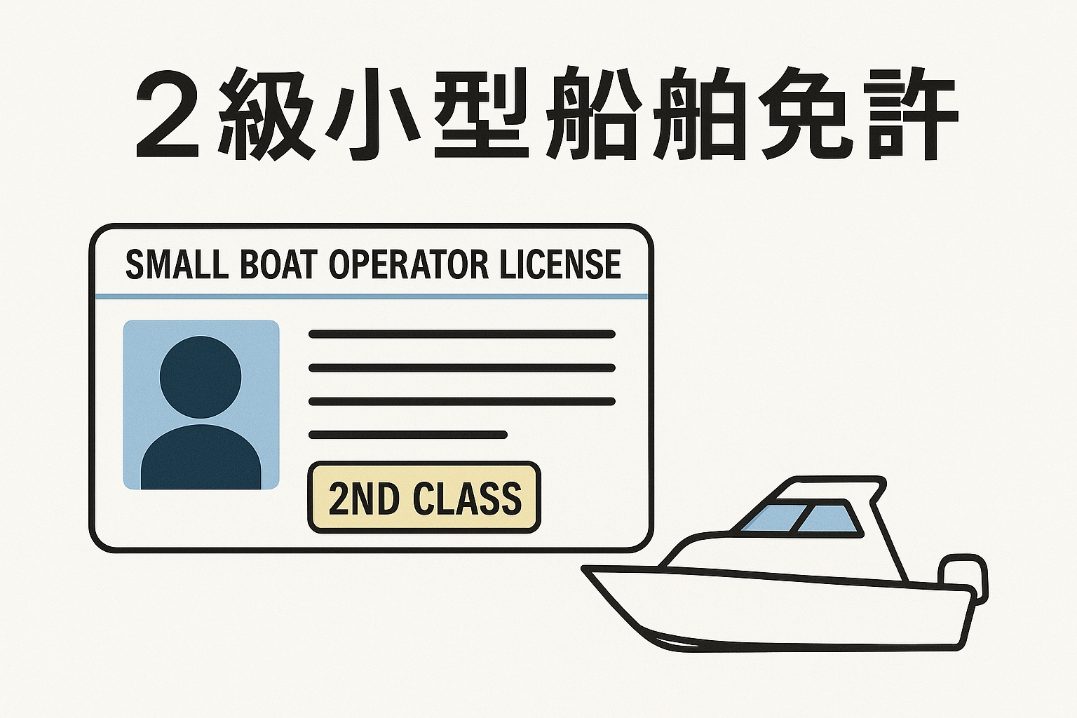 小型船舶免許2級の基本情報