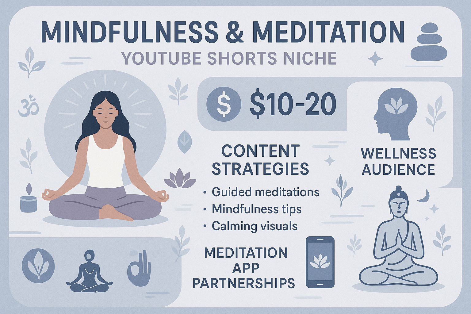 Mindfulness & Meditation Infographic