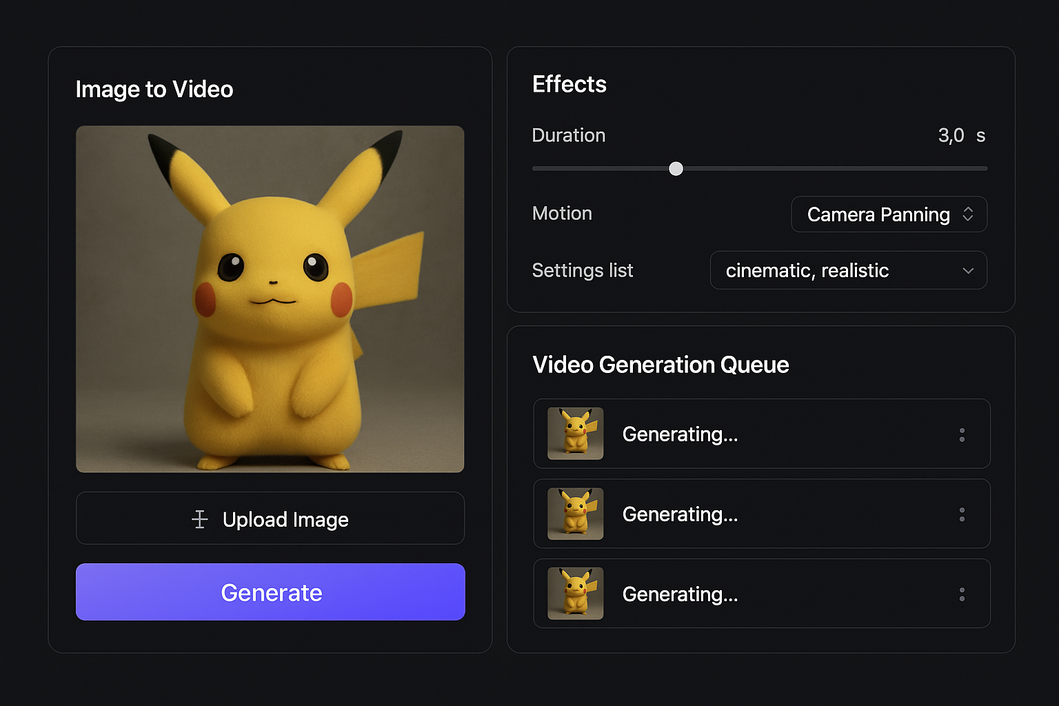 Pika Labs Interface