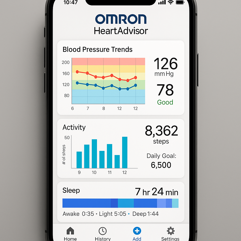 HeartAdvisor App Interface