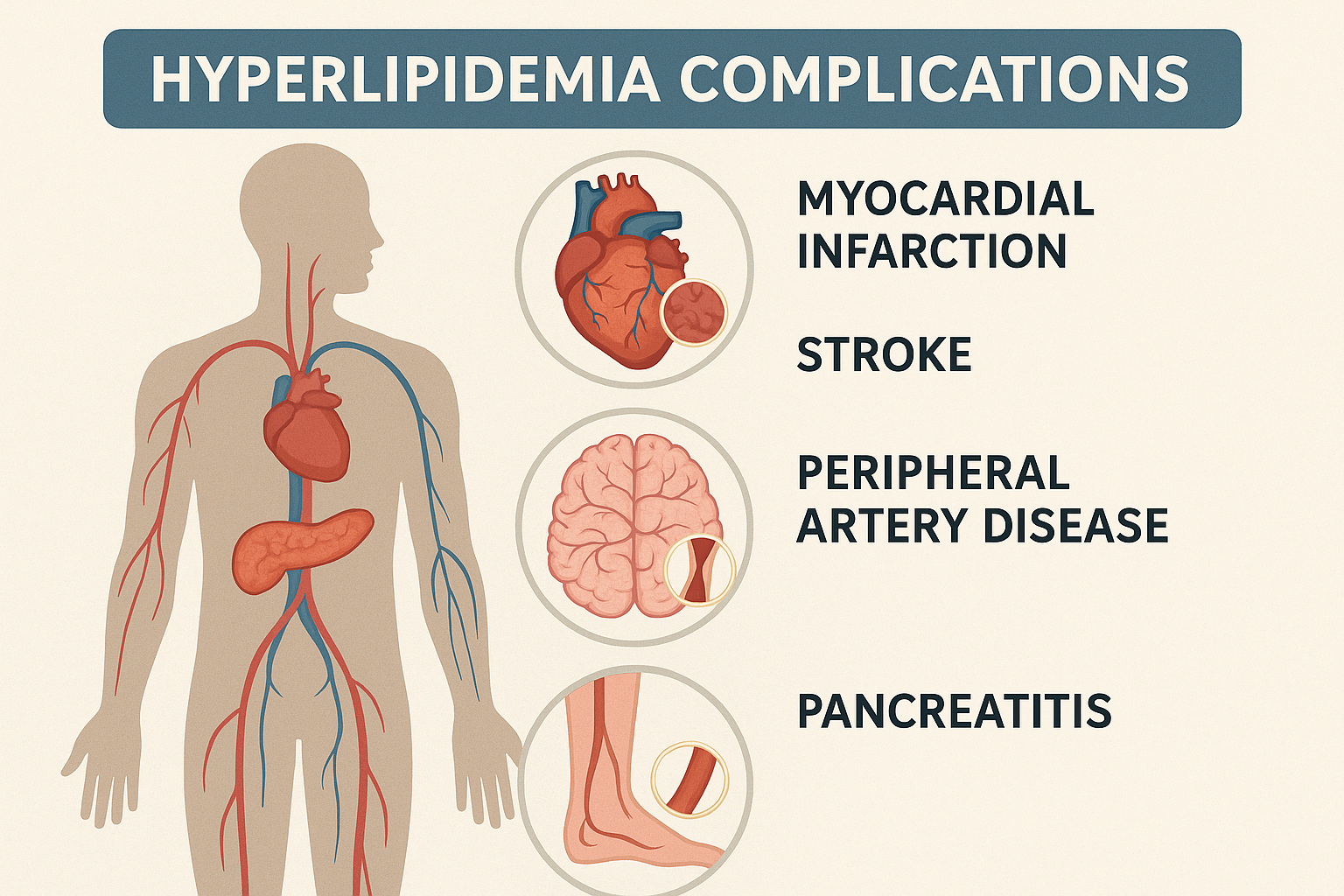 고지혈증 합병증
