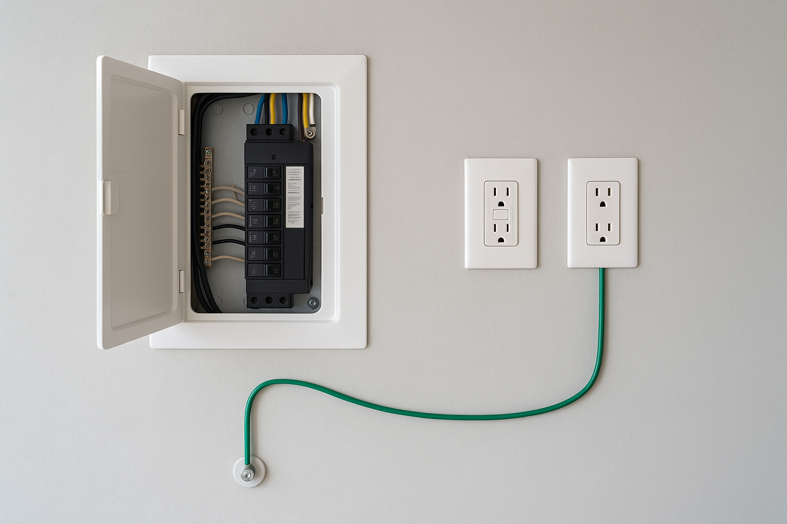 Instalación eléctrica residencial moderna
