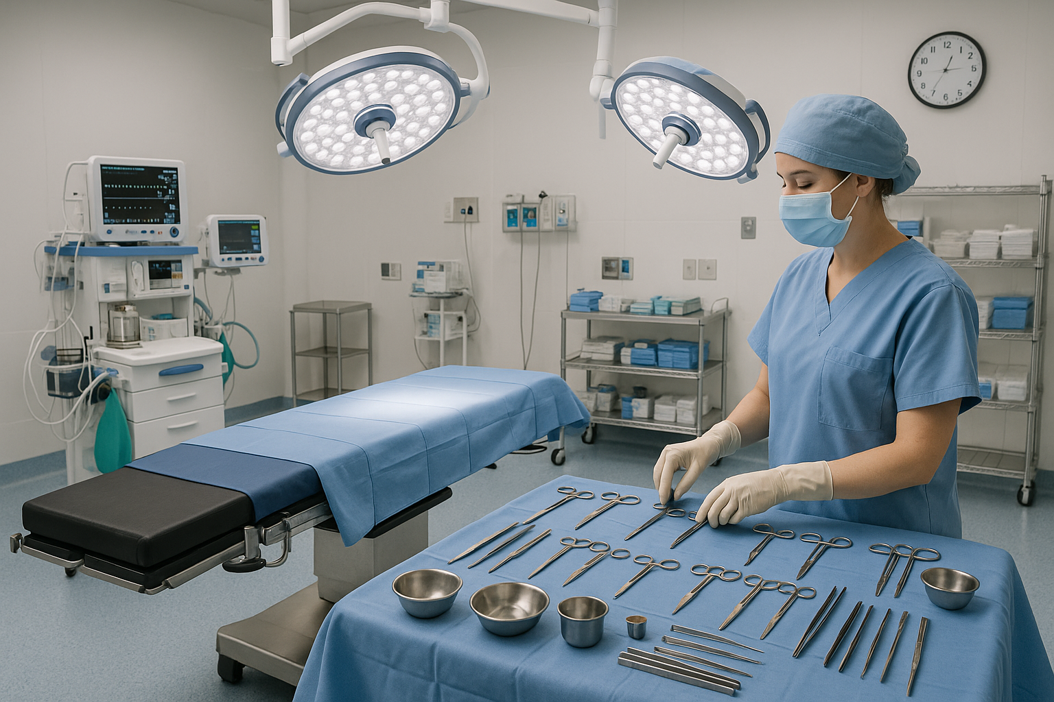 Modern Operation Theatre Setup