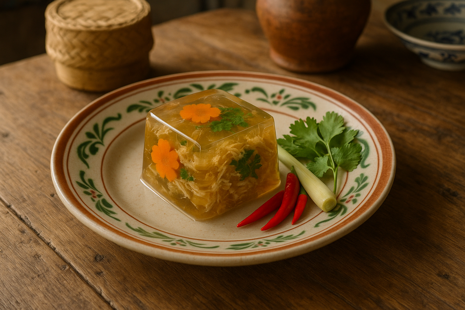 Beautifully plated nikogori
