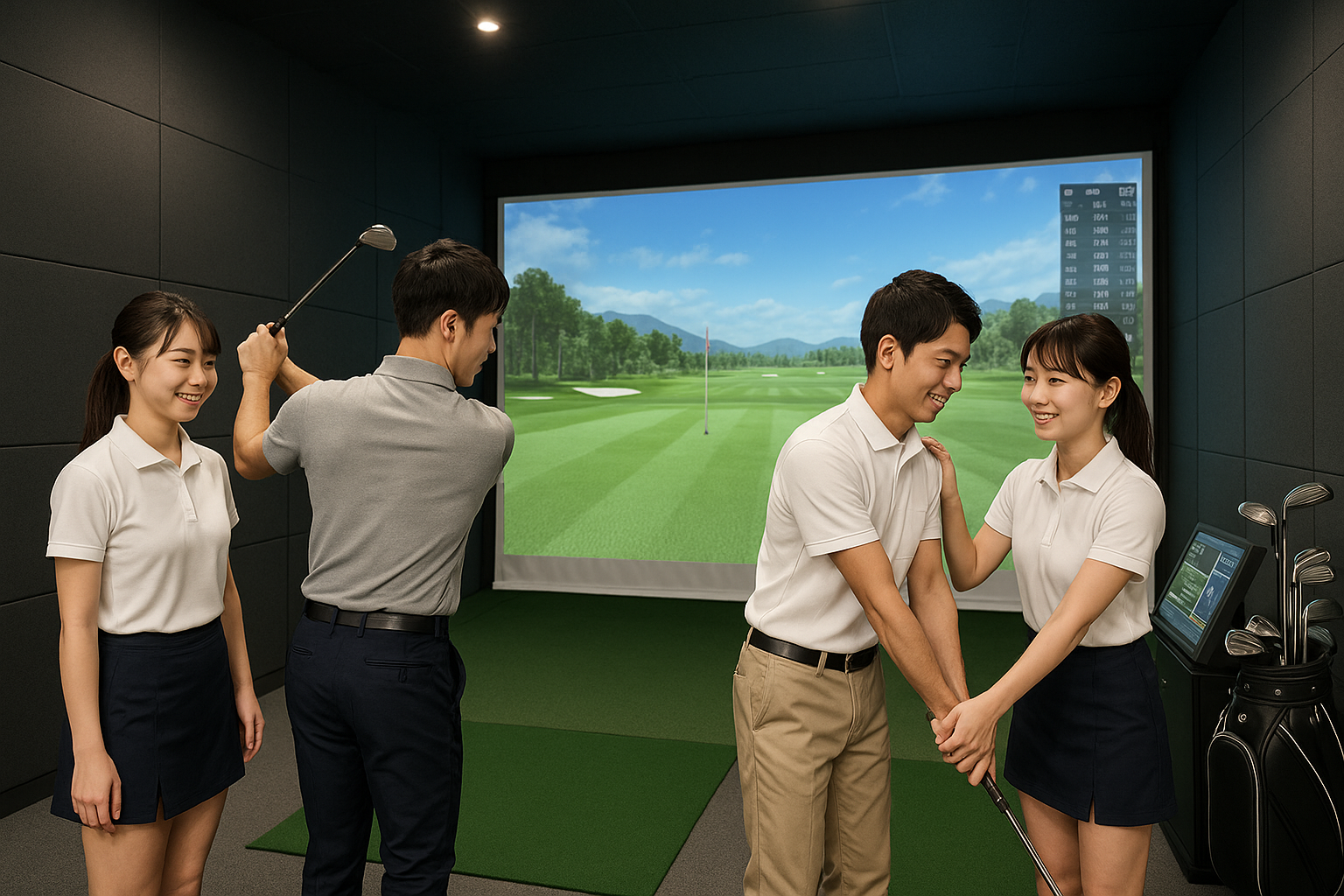 シミュレーションゴルフサービス