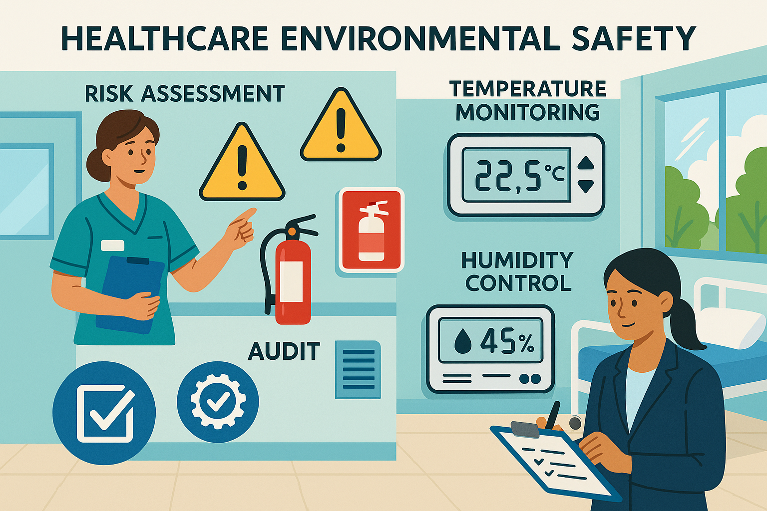 environmental safety healthcare monitoring systems