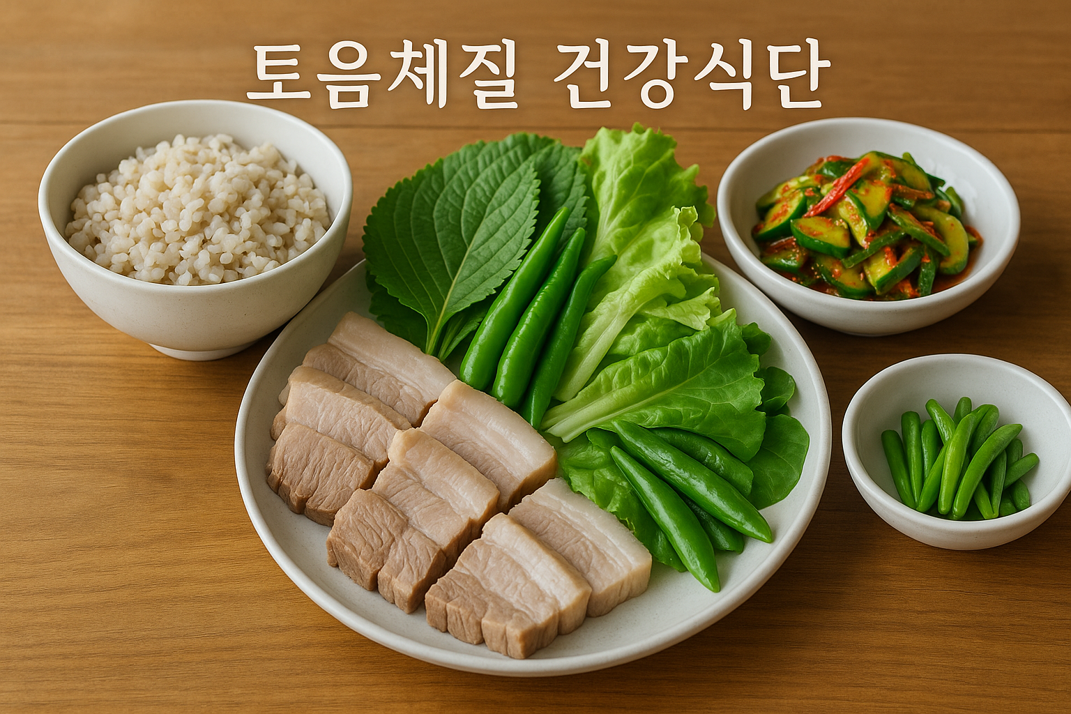 토음체질 건강 식단