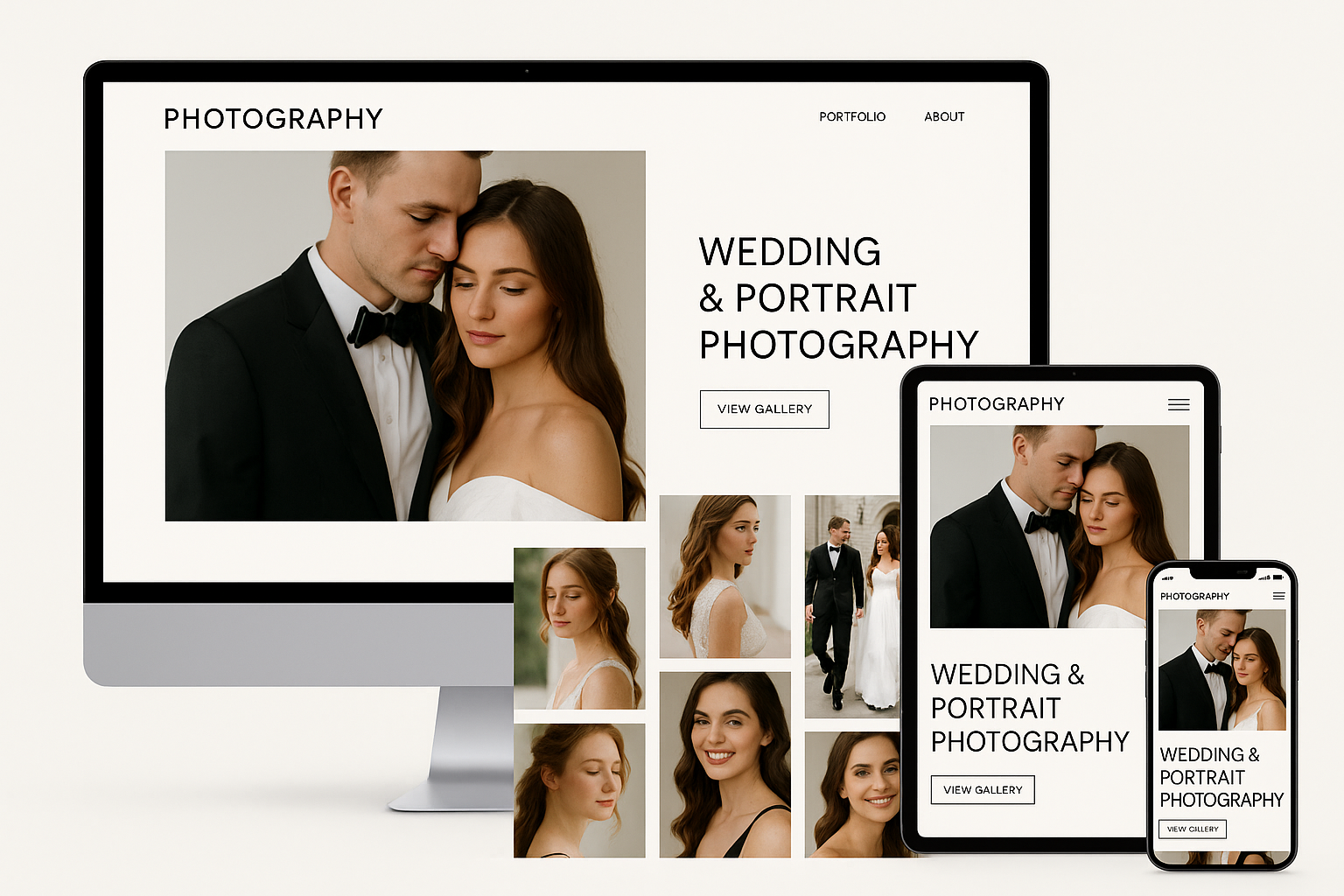 Modern Website Interface