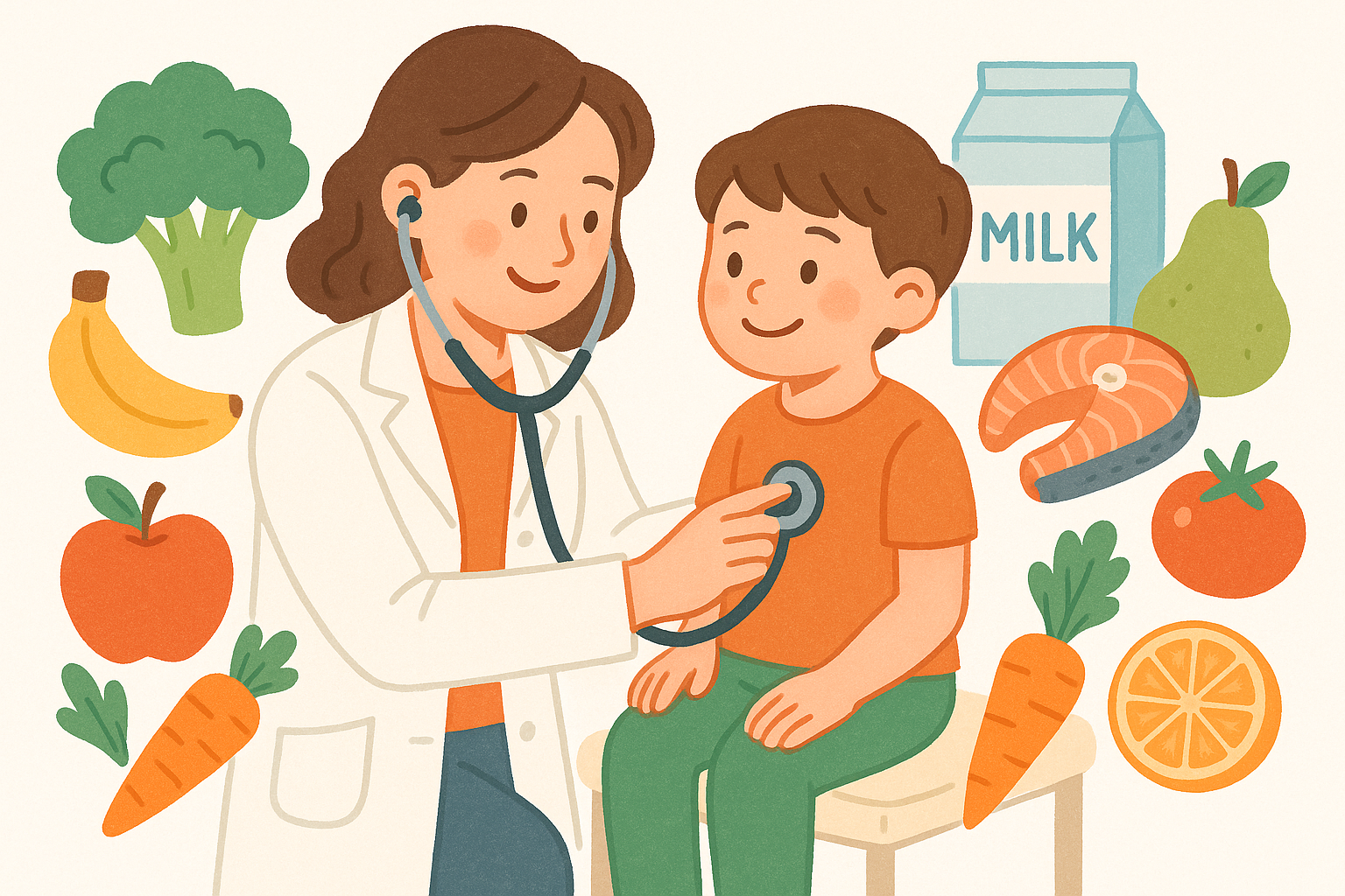 소아 건강검진과 영양 관리