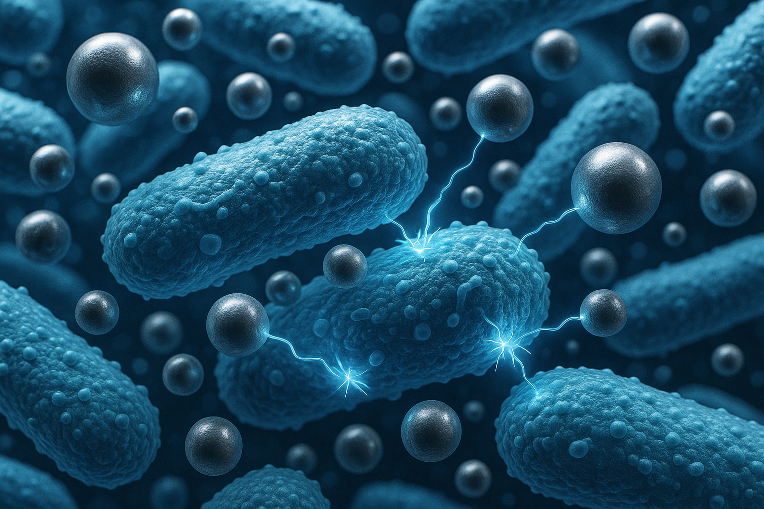 은 나노입자와 세균의 상호작용