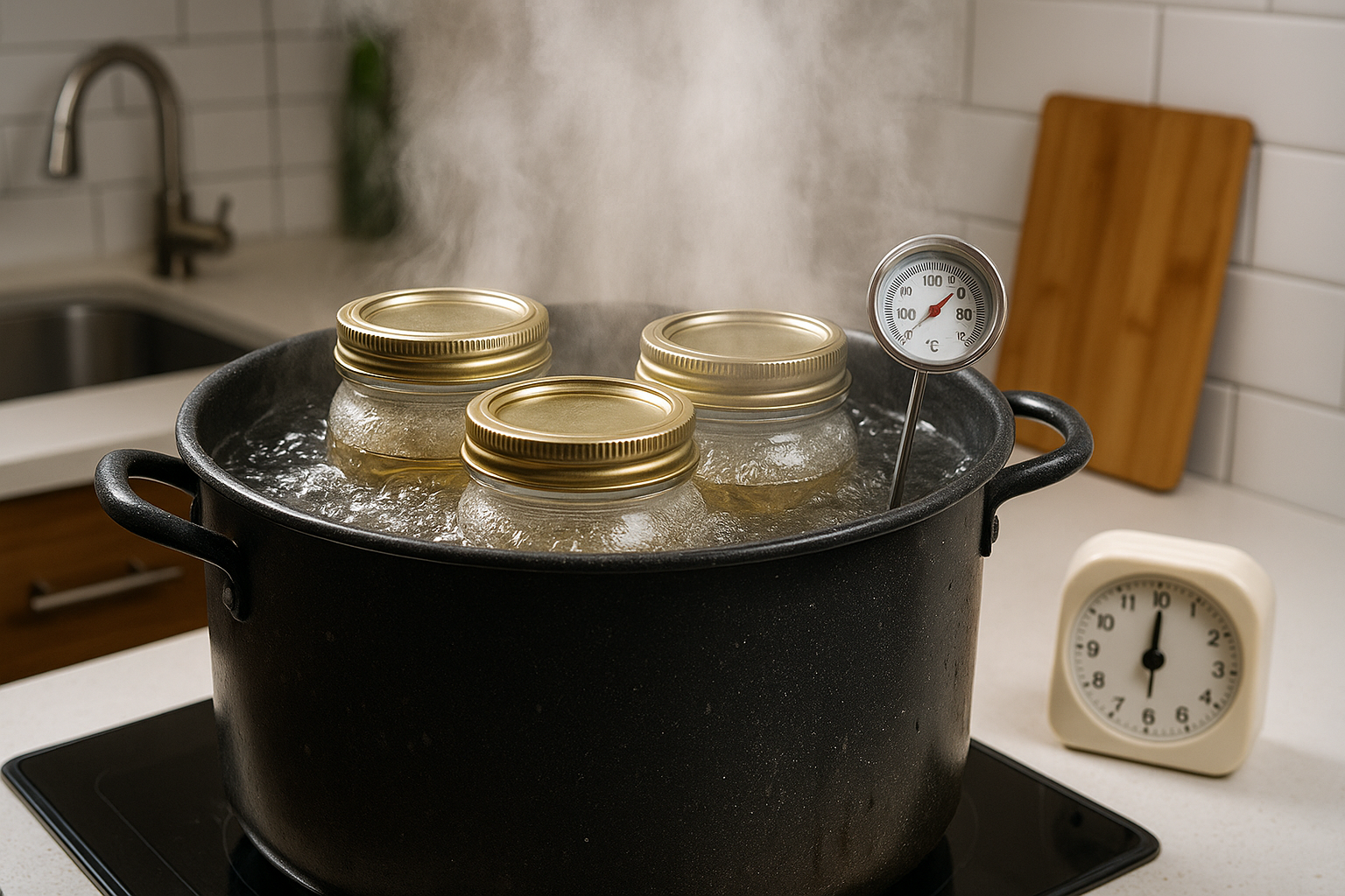   STERILISER DES BOCAUX SANS STERILISATEUR