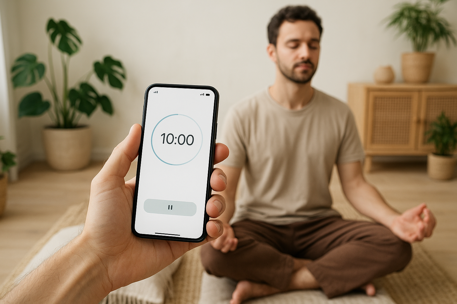 Minimalist Meditation Experience