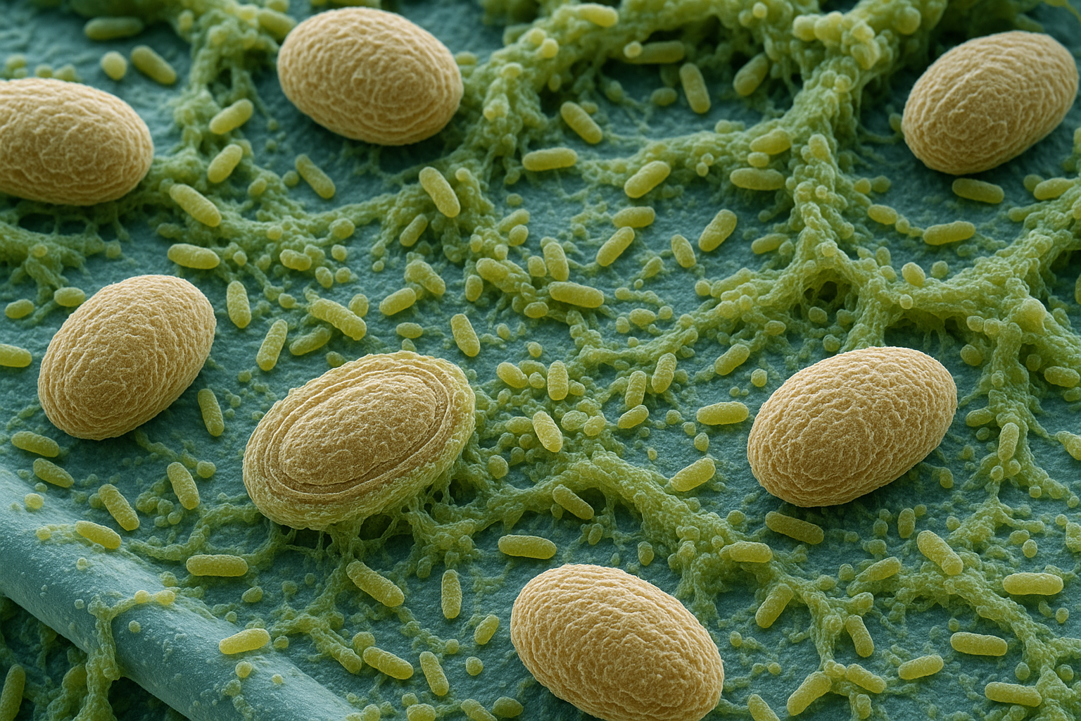 POURQUOI LA STÉRILISATION NE FONCTIONNE PAS 2 VUE MICROSCOPIQUE DES SPORES BACTÉRIENNES ET BIOFILMS RÉSISTANTS À LA STÉRILISATION