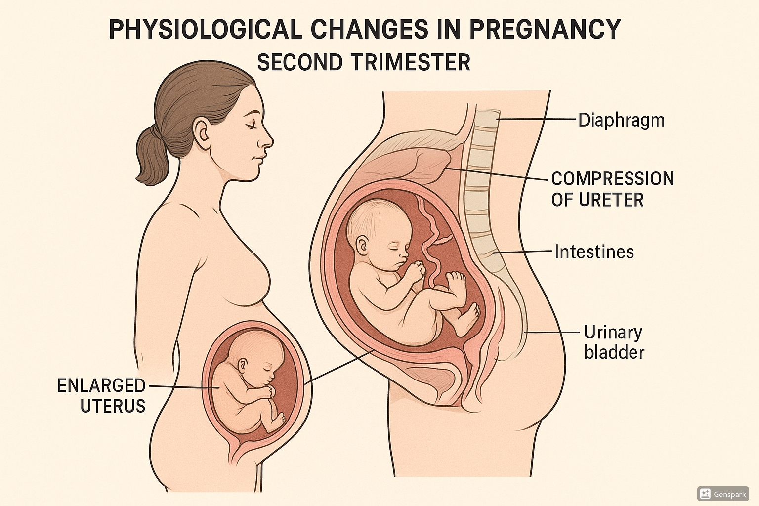 Second Trimester Physiological Changes