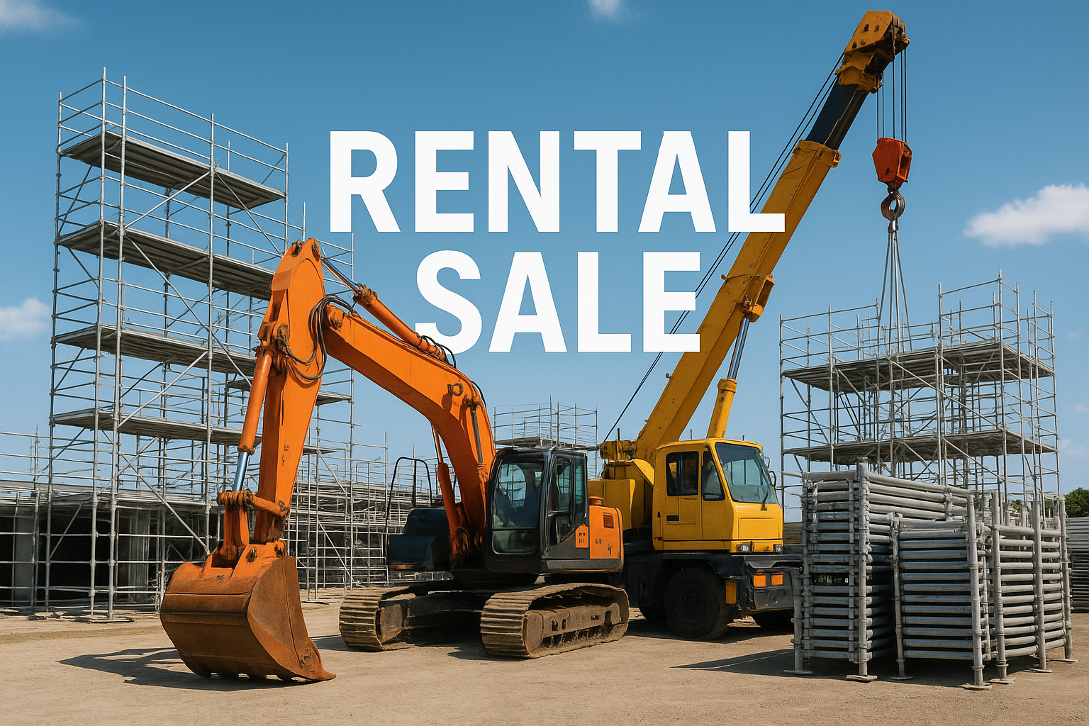 レンタル機材の在庫処分