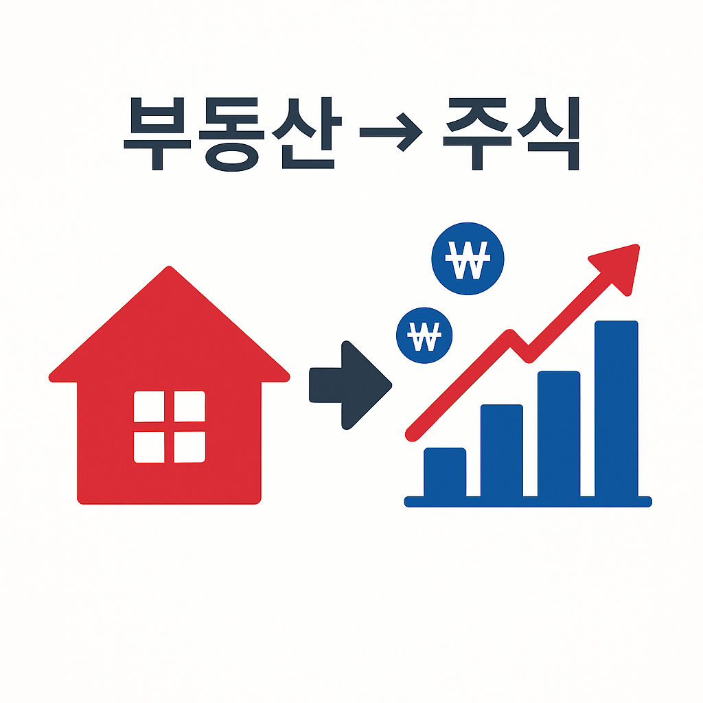 부동산에서 주식으로 전환