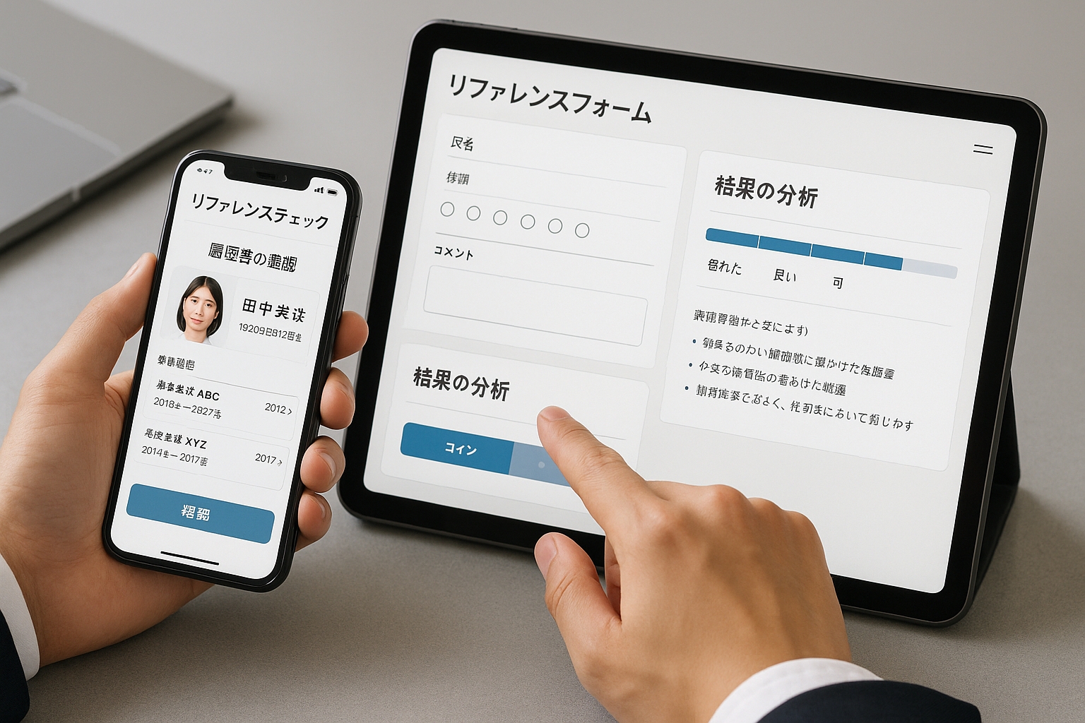 モバイル対応のリファレンスツール