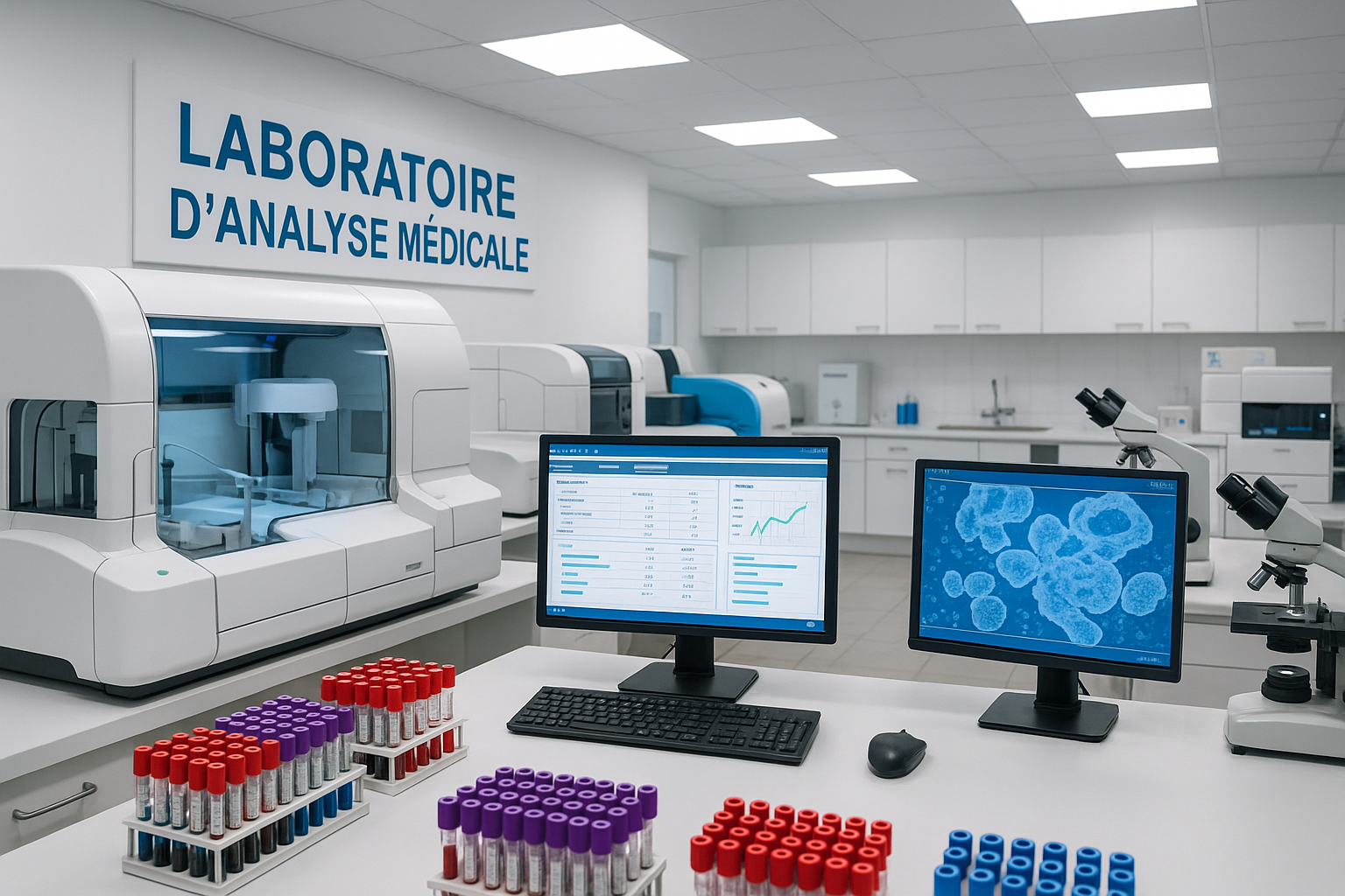 LABORATOIRE D'ANALYSE MÉDICALE MODERNE FRANÇAIS
