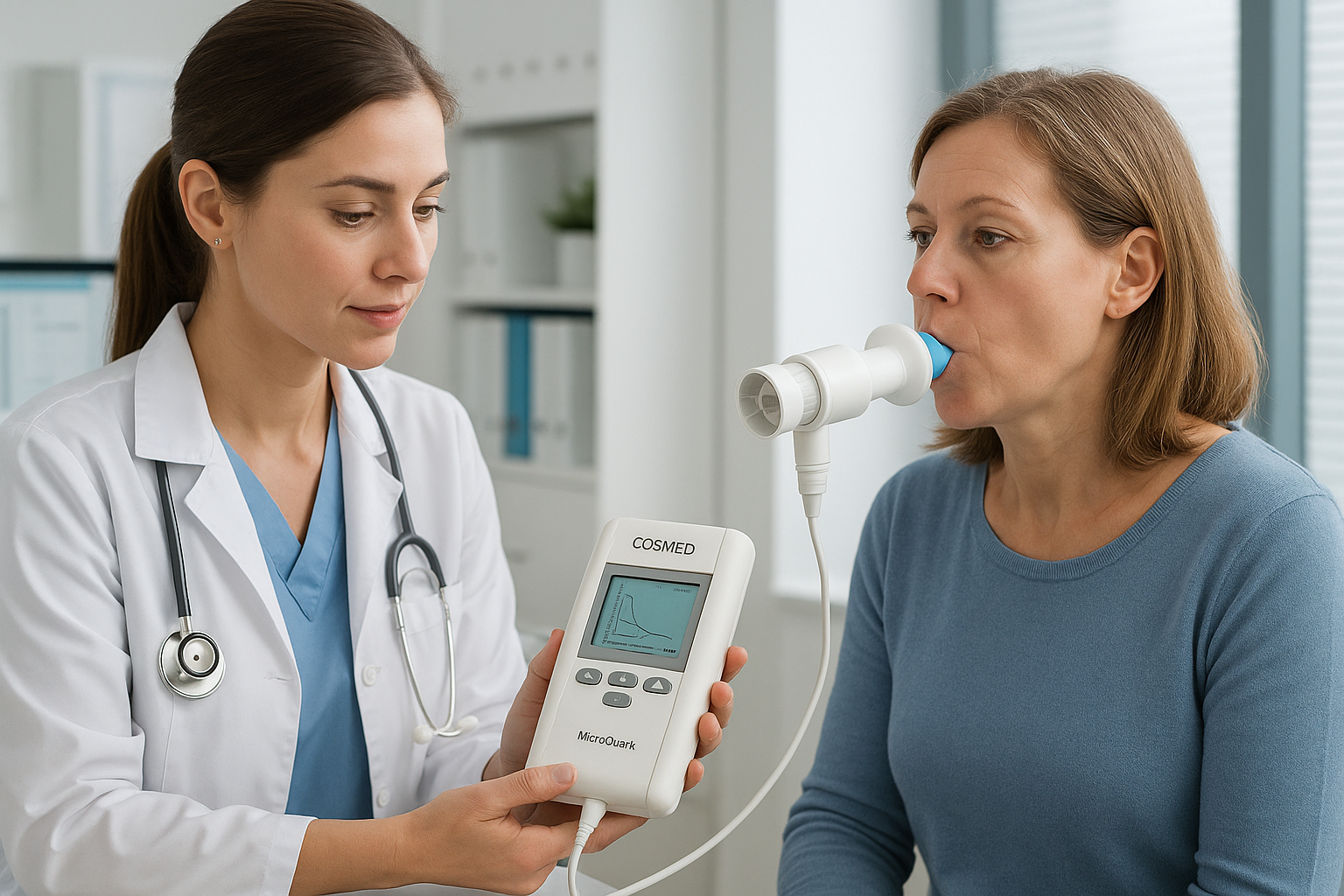 Clinical Usage of COSMED MicroQuark