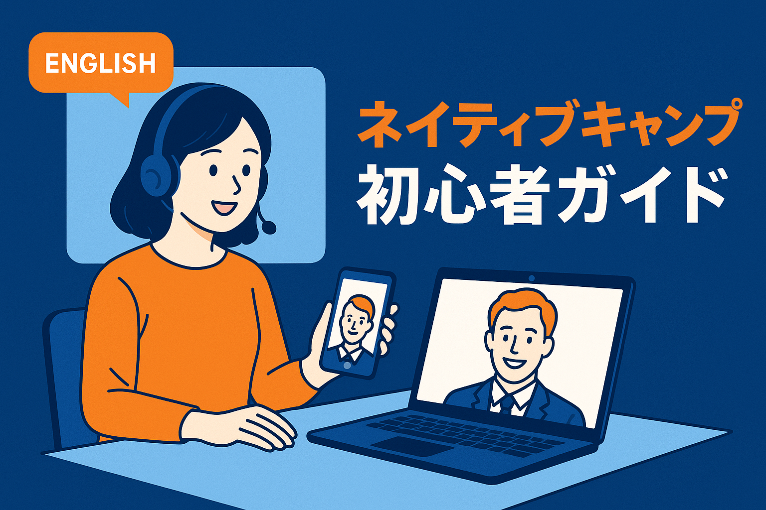 ネイティブキャンプ初心者向けサムネイル画像