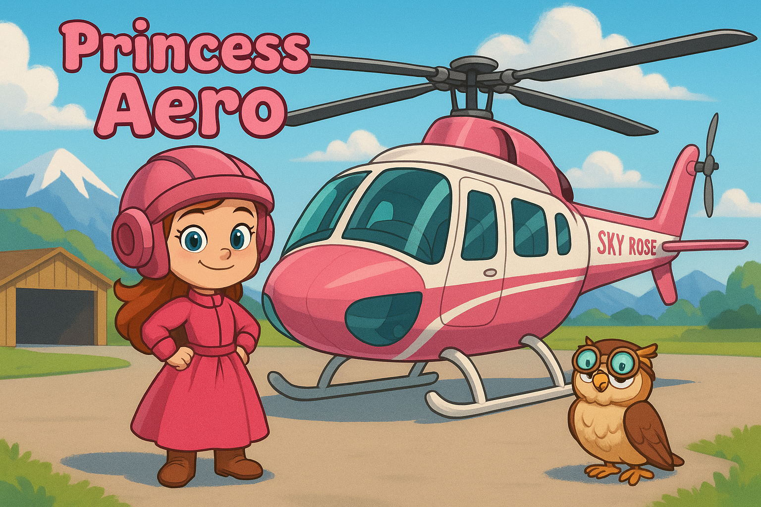 Princess Aero with Sky Rose helicopter